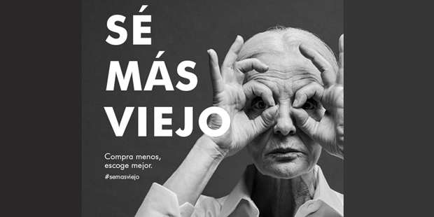 “Sé más viejo”: lo nuevo de Adolfo Domínguez