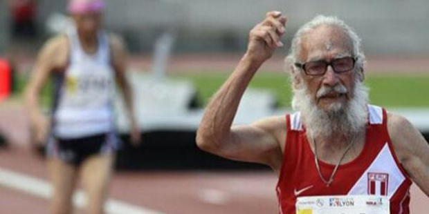 El bisabuelo más rápido del mundo tiene 91 años