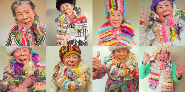 Una modelo japonesa de 93 años causa furor en Instagram